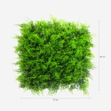 Kunstig plantevæg med bregner 50x50cm realistisk hæk til hus og have Pritus Rabatter