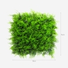 Kunstig plantevæg med bregner 50x50cm realistisk hæk til hus og have Pritus Rabatter