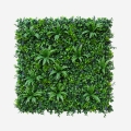 Kunstig hæk 100x100cm realistisk plantevæg til hus og have Farnuk Kampagne