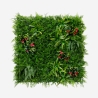 Kunstig hæk 100x100cm realistisk plantevæg til hus og have Cerrum Kampagne