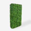 Kunstig hæk 106x33x208cm med realistiske planter til haven Vernas Kampagne