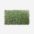 Kunstig hæk med udtrækkeligt gitter 200x100cm realistiske planter Salix Kampagne