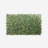 Kunstig hæk med udtrækkeligt gitter 200x100cm realistiske planter Salix Kampagne