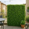 Kunstig hæk 108x33x106cm med realistiske buksbom planter Ulmut På Tilbud