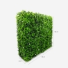 Kunstig hæk 108x33x106cm med realistiske buksbom planter Ulmut Rabatter