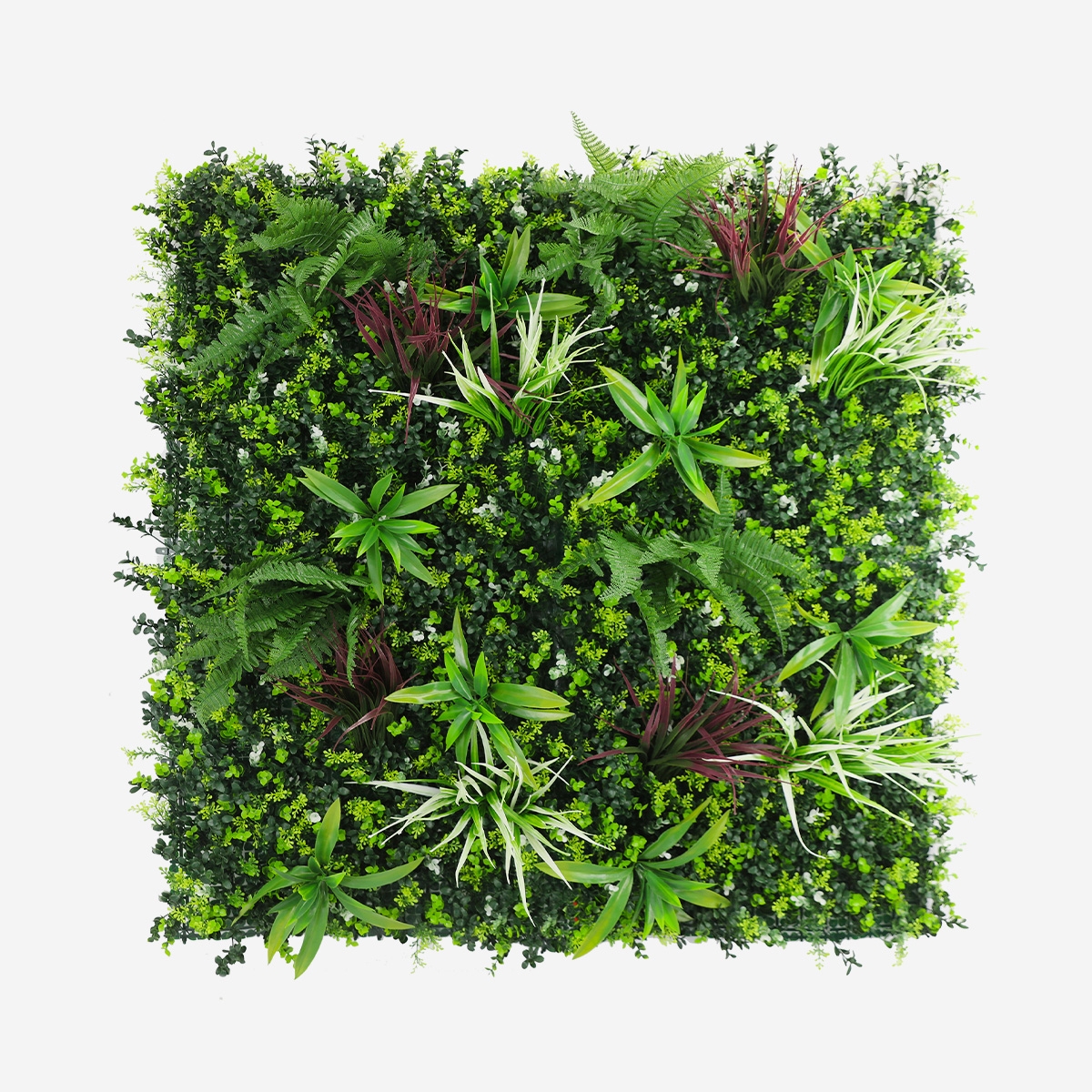 Kunstig hæk 100x100cm realistisk plantevæg til altan og have Briux Kampagne Kunstig hæk 100x100cm realistisk plantevæg til altan og have Briux Kampagne