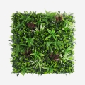 Kunstig hæk 100x100cm realistisk plantevæg til altan og have Briux Kampagne