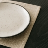 Rundt spisebord i moderne stil 120cm i sort træ Blackwood+ Mål