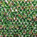 Kunstig hæk med udtrækkeligt gitter 200x100cm glansmispel plante Ivoss Tilbud