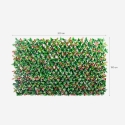 Kunstig hæk med udtrækkeligt gitter 200x100cm glansmispel plante Ivoss Udsalg