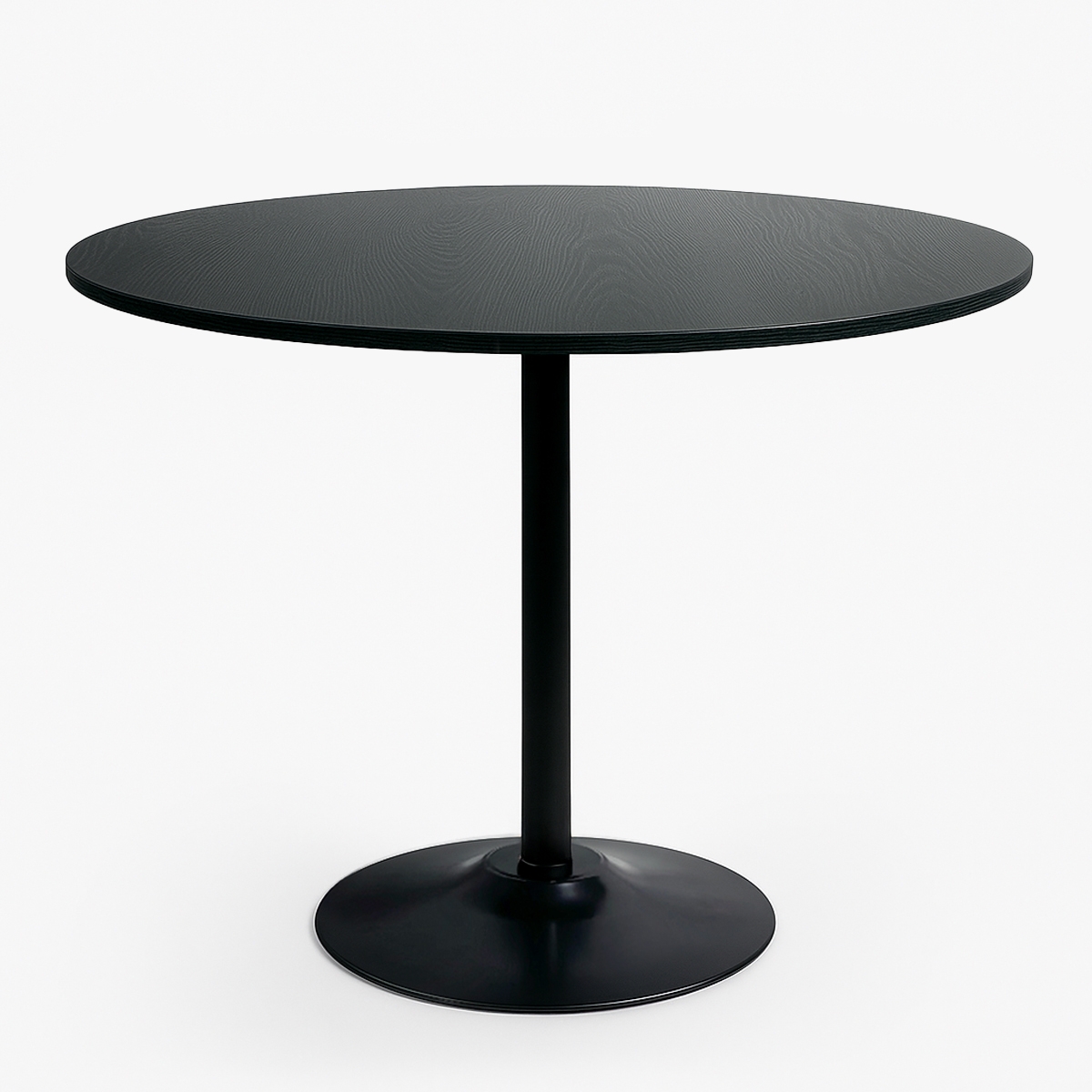 Rundt spisebord i moderne stil 120cm i sort træ Blackwood+ Kampagne