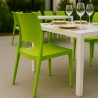 Paris Grand Soleil stabelbar spisebord stole plastik i mange farver Rabatter