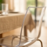 Lollipop Grand Soleil stabelbar elegant design spisebordsstol plastik Valgfri