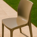 Ice Grand Soleil stabelbar spisebord stole polypropylen i mange farver Udvalg