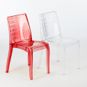 Hypnotic Grand Soleil stabelbar gennemsigtig spisebord stol plastik