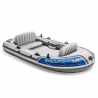 Intex 68324 Excursion 4 bådsæt oppustelig gummibåd til fire personer Tilbud
