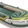 Intex 68351 Seahawk 4 bådsæt oppustelig gummibåd til fire personer På Tilbud