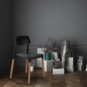 Barcellona AHD stabelbar design spisebords stol i polypropylen og træ Pris
