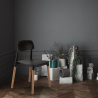 Barcellona AHD stabelbar design spisebords stol i polypropylen og træ Pris