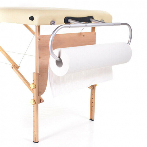 Papirrulleholder til afdækningspapir passer til forskellig massagebriks