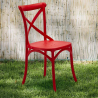 Vintage AHD stol spisebordsstole design polypropylen i mange farver 