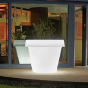 Big Gio Light Slide 143cm høj kæmpe vase gulvlampe i polyethylen Udsalg