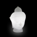 Buddha Slide lampe bordlampe af polyethylen der ligner Buddhas hoved Tilbud