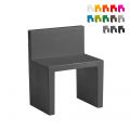 Angolo Retto Slide minimalist design stol lavet af plast i mange farver Kampagne