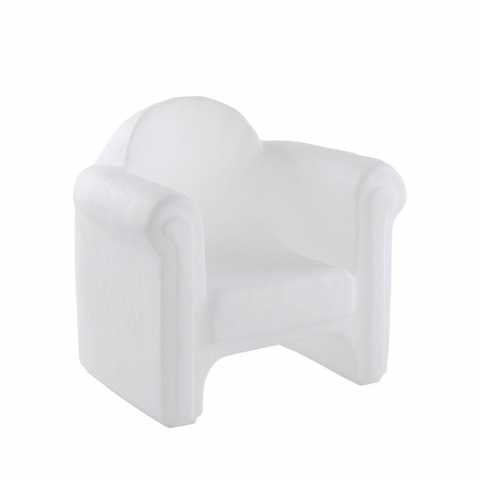 Easy Chair Slide design lænestol lavet af polyethylen med indbygget lys