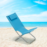 Rodeo Lux strandstol campingstol foldestol sammenklappelig nakkestøtte På Tilbud