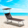 Sæt med 20 Santorini Limited Edition solsenge liggestol med solskærm Omkostninger