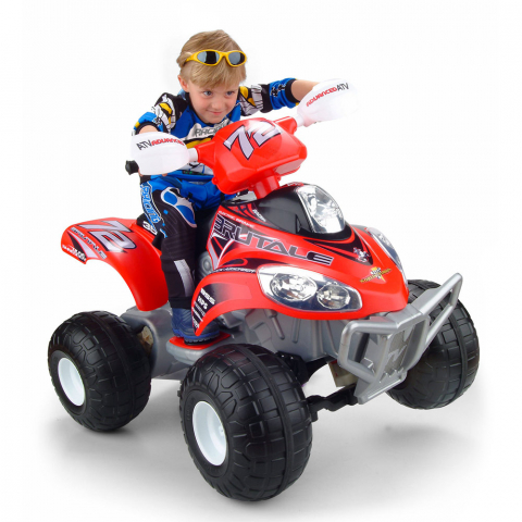 Feber Quad Brutale 12V elbil børn mini 4 hjulet ATV crosser legetøj