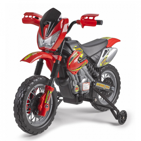Feber Motorbike Cross 6V elbil børn mini motocrosser legetøj