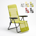 Relax foldbar liggestol campingstol havestol justerbar ryglæn fodstøtte Model