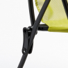 Relax foldbar liggestol campingstol havestol justerbar ryglæn fodstøtte 