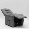 Emma Plus elektrisk lænestol stof med fodskammel 2 motor løftefunktion Rabatter
