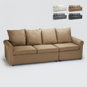 Lapislazzuli 3-personers sofa sovesofa stofbetræk til stue værelse Model