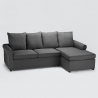 Lapislazzuli Plus 3-personers chaiselong sofa sovesofa stofbetræk Tilbud