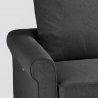 Lapislazzuli Plus 3-personers chaiselong sofa sovesofa stofbetræk Udsalg