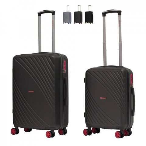 Ravizzoni Fresh sæt med 2 kuffert trolley håndbagage til børn voksne