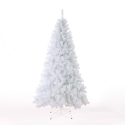 Gstaad 180 cm høj kunstigt plastik hvid juletræ miljøvenlig med fod Tilbud