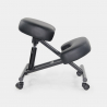 Balancesteel Lux ergonomisk knæstol kontorstol højdejuster i eco læder Tilbud