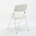Yoga hvid klapstol sammenklappelig stol i plast til begivenhed gæster Tilbud