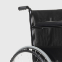 Violet kørestol letvægt sammenklappelig forskellig farve eco læder sæde 