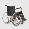 Peony kørestol letvægt sammenklappelig forskellig farve eco læder sæde 