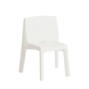 Q4 Slide design spisebords stol af polyethylene i forskellige farver På Tilbud