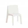 Q4 Slide design spisebords stol af polyethylene i forskellige farver På Tilbud