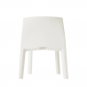 Q4 Slide design spisebords stol af polyethylene i forskellige farver Udsalg
