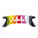 Koncord Slide barstol med fodstøtte lavet af polyethylen i mange farver 