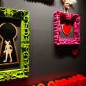 Frame Of Love S Slide 99x99 cm ramme i barokstil lavet af polyethylen 